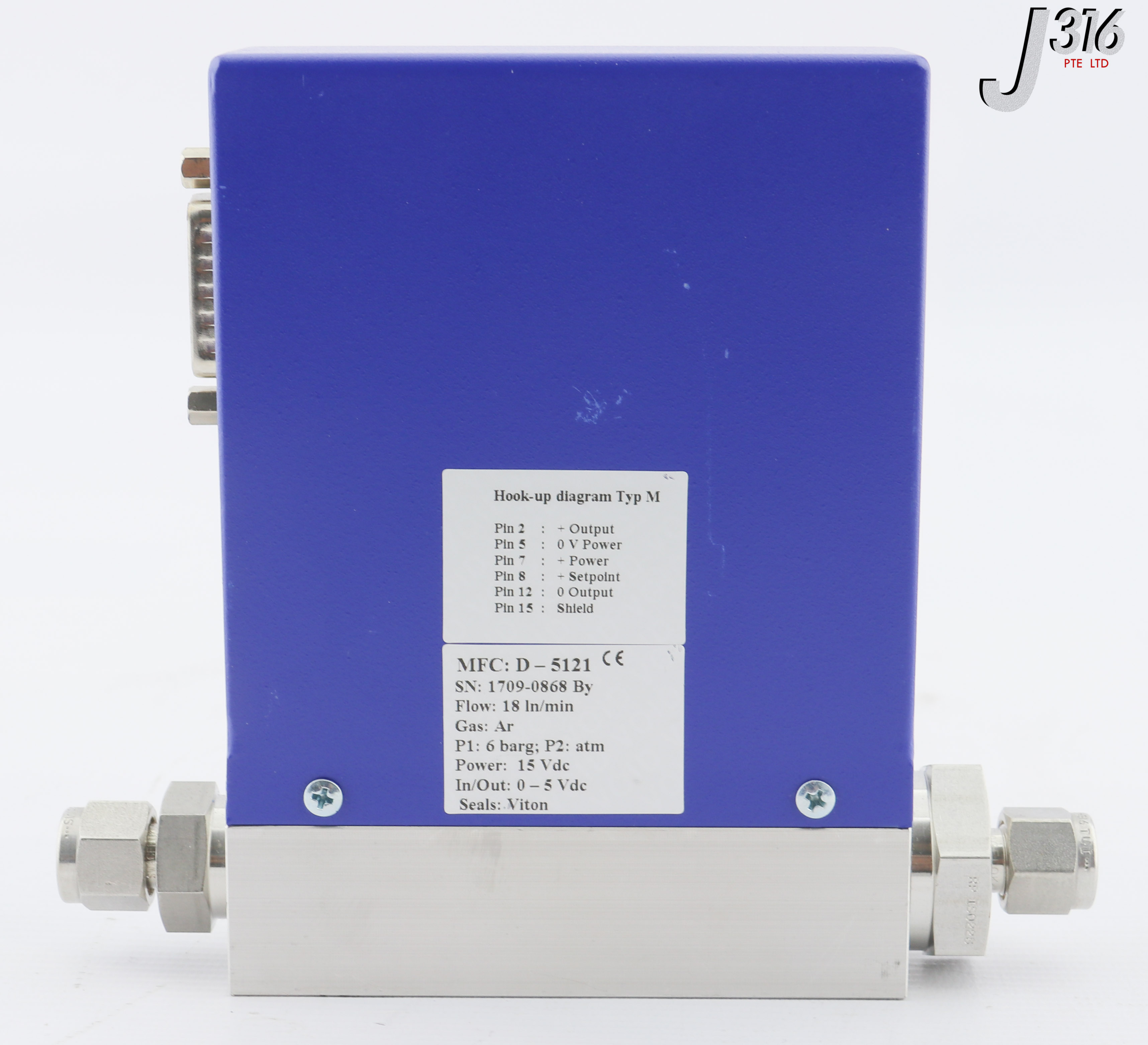 6621 M+W INSTRUMENTS MASS-STREAM MASS FLOW CONTROLLER D-5121 | eBay